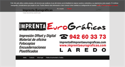 Desktop Screenshot of imprentaeurograficas.com